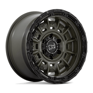 Black Rhino LEGION Olive Drab Green W/ Black Lip 20x10 -18 8x170mm 125.1mm - Wheelwiz