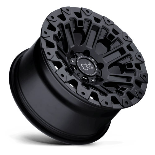 Black Rhino OZARK Matte Black 17x9.5 +12 6x114.3mm 76.1mm - Wheelwiz