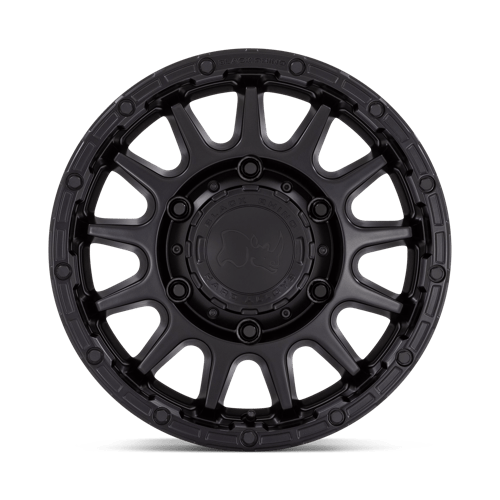 Black Rhino SEQUOIA Matte Black 16x8 +38 5x160mm 65.1mm - Wheelwiz