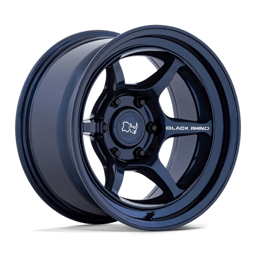 Black Rhino SHOGUN Gloss Midnight Blue 17x8.5 +20 6x135mm 87.1mm - WheelWiz