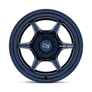 Black Rhino SHOGUN Gloss Midnight Blue 17x8.5 -10 6x135mm 87.1mm - WheelWiz