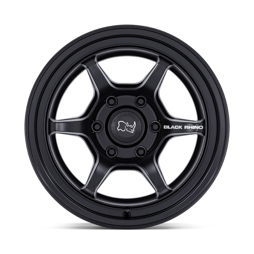 Black Rhino SHOGUN Matte Black 17x8.5 +20 6x139.7mm 106.1mm