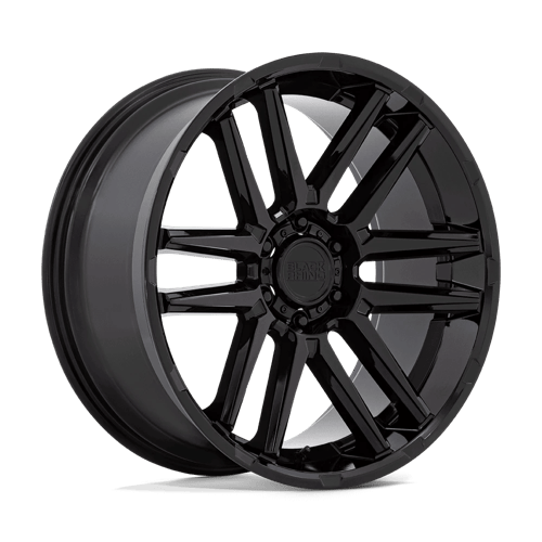 Black Rhino TOMOHAWK Gloss Black 22x10 +25 5x120mm 76.1mm