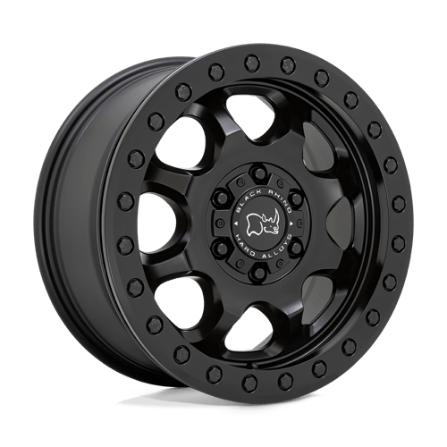 Black Rhino VENTURE BEADLOCK Matte Black 17x8 +38 6x130mm 84.1mm - Wheelwiz