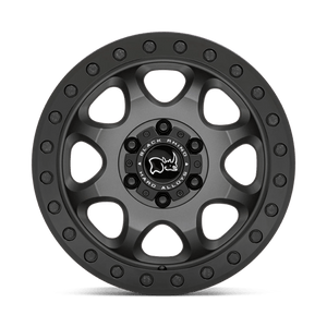 Black Rhino VENTURE BEADLOCK Matte Gunmetal W/ Black Hrdw 17x8 +38 6x130mm 84.1mm - Wheelwiz