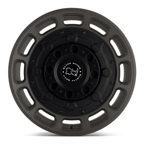 Black Rhino WARTHOG Matte Od Green W/ Black Center 20x9.5 -18 5x127mm 71.5mm - Wheelwiz