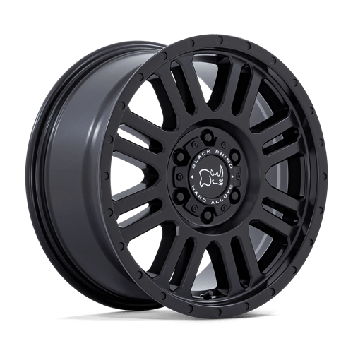 Black Rhino YELLOWSTONE Matte Black 16x8 +45 5x160mm 65.1mm - Wheelwiz