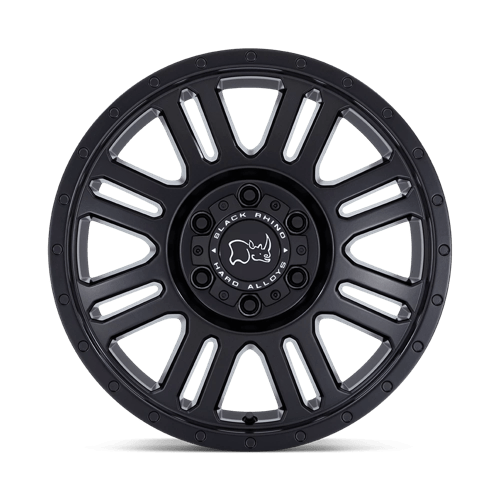 Black Rhino YELLOWSTONE Matte Black 18x8 +48 5x130mm 78.1mm