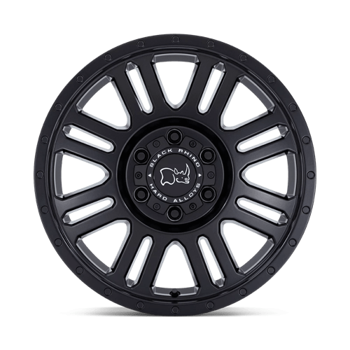 Black Rhino YELLOWSTONE Matte Black 18x8 +48 5x130mm 78.1mm - Wheelwiz