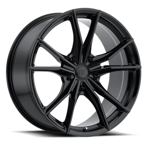 Black Rhino ZION Gloss Black 20x9 +20 6x114.3mm 76.1mm - Wheelwiz