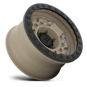 Black Rhino AVENGER BEADLOCK Desert Sand W/ Black Hardware 17x8.5 -30 6x139.7mm 112.1mm - Wheelwiz