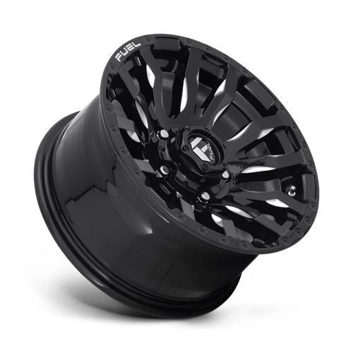 Fuel Offroad D673 BLITZ Gloss Black Milled 16x8 +1 5x139.7mm 108mm - Wheelwiz