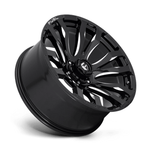 Fuel Offroad D673 BLITZ Gloss Black Milled 18x9 -12 6x139.7mm 106.1mm - Wheelwiz