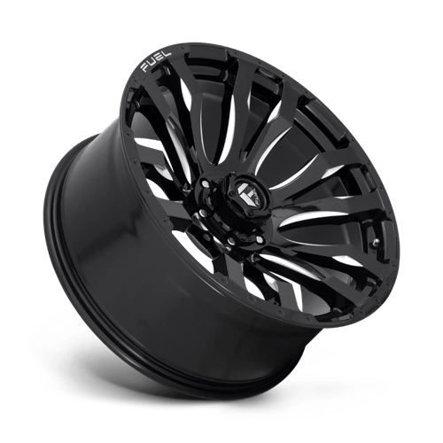 Fuel Offroad D673 BLITZ Gloss Black Milled 16x8 +1 6x139.7mm 106.1mm - Wheelwiz