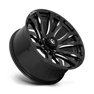 Fuel Offroad D673 BLITZ Gloss Black Milled 18x9 +20 5x150mm 110.1mm - Wheelwiz