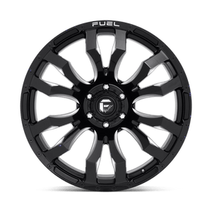 Fuel Offroad D673 BLITZ Gloss Black Milled 18x9 -12 5x127mm 71.5mm - Wheelwiz