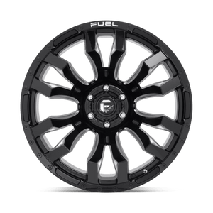 Fuel Offroad D673 BLITZ Gloss Black Milled 22x12 -44 6x139.7mm 106.1mm - Wheelwiz