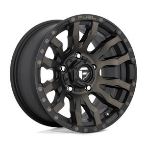 Fuel Offroad D674 BLITZ Matte Black Double Dark Tint 16x8 +1 5x139.7mm 108mm - Wheelwiz