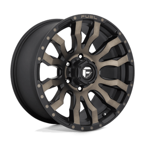 Fuel Offroad D674 BLITZ Matte Black Double Dark Tint 18x9 -12 6x139.7mm 106.1mm - Wheelwiz