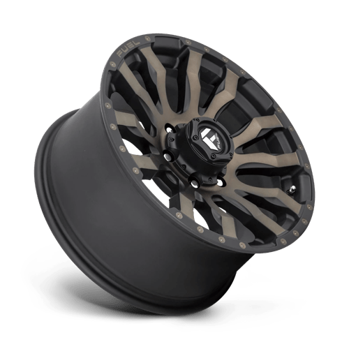Fuel Offroad D674 BLITZ Matte Black Double Dark Tint 17x9 +1 6x114.3mm 66.3mm - Wheelwiz