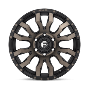 Fuel Offroad D674 BLITZ Matte Black Double Dark Tint 20x9 +20 5x150mm 110.1mm - Wheelwiz