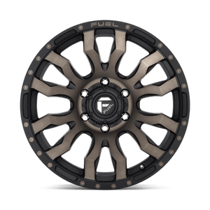 Fuel Offroad D674 BLITZ Matte Black Double Dark Tint 22x10 -18 8x180mm 125.1mm - WheelWiz