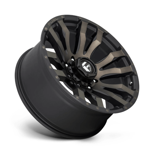 Fuel Offroad D674 BLITZ Matte Black Double Dark Tint 22x12 -44 6x139.7mm 106.1mm - Wheelwiz