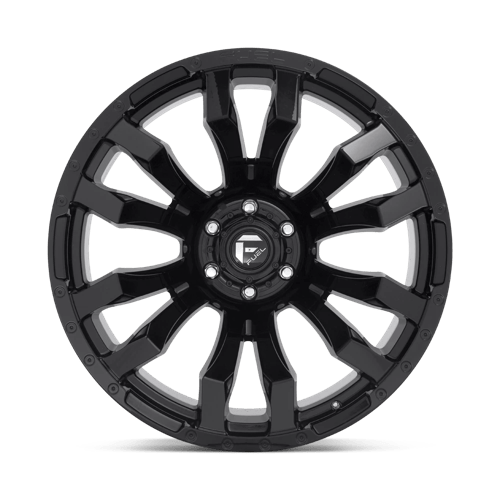 Fuel Offroad D675 BLITZ Gloss Black 16x8 +1 6x139.7mm 106.1mm - Wheelwiz