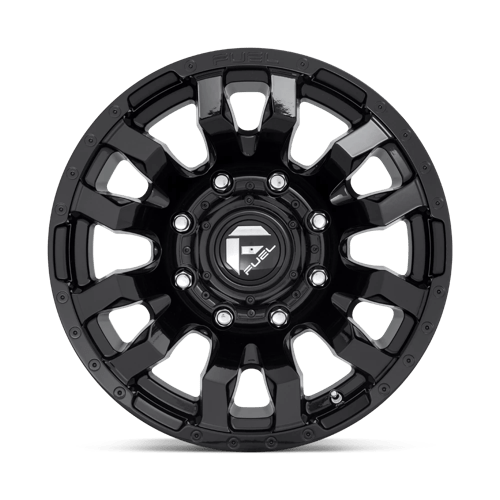 Fuel Offroad D675 BLITZ Gloss Black 22x10 -18 8x165.1mm 125.1mm - Wheelwiz