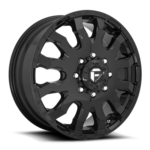 Fuel Offroad D675 BLITZ Gloss Black 20x8.25 +105 8x210mm 154.3mm - Wheelwiz
