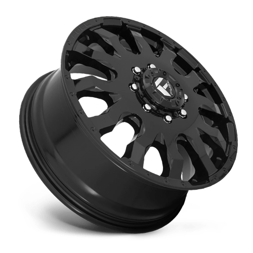 Fuel Offroad D675 BLITZ Gloss Black 20x8.25 +105 8x210mm 154.3mm - Wheelwiz