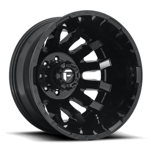 Fuel Offroad D675 BLITZ Gloss Black 20x8.25 -221 8x210mm 154.3mm - Wheelwiz