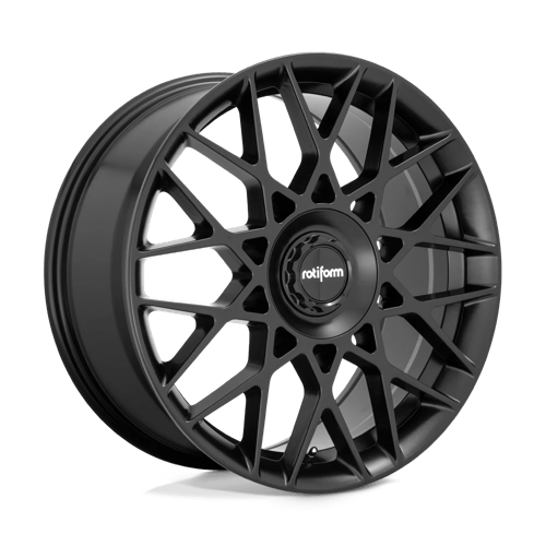 Rotiform R165 BLQ-C Matte Black 19x8.5 +45 5x108|5x114.3mm 72.6mm - Wheelwiz