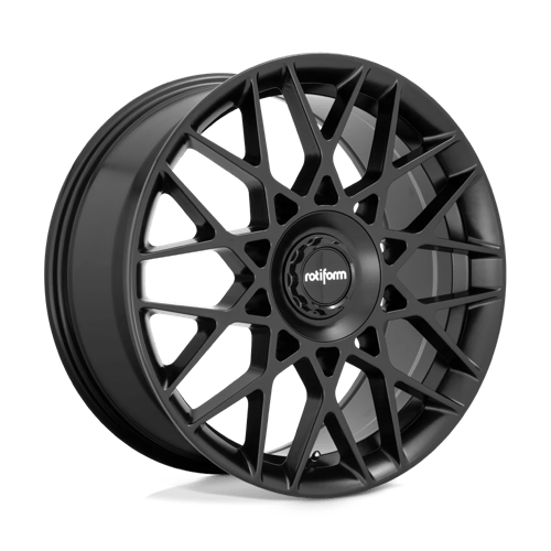 Rotiform R165 BLQ-C Satin Black 19x8.5 +35 5x108|5x114.3mm 72.6mm - WheelWiz