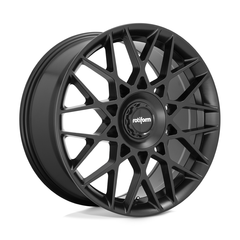Rotiform R165 BLQ-C Satin Black 19x8.5 +45 5x112mm 66.6mm - WheelWiz
