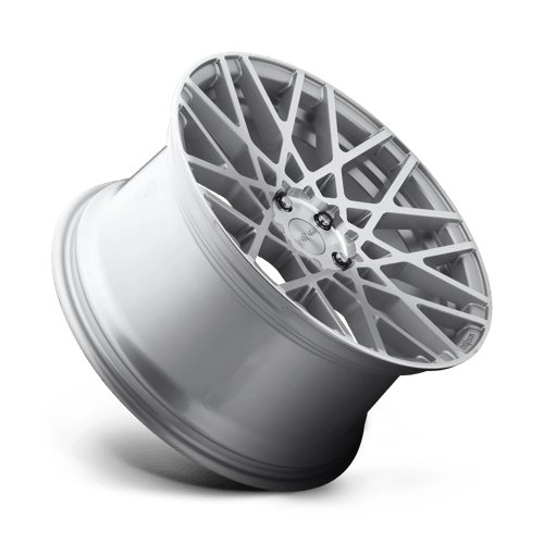 Rotiform R110 BLQ Gloss Silver Machined 18x8.5 +35 5x100mm 57.1mm - Wheelwiz