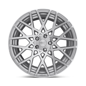 Rotiform R110 BLQ Gloss Silver Machined 19x8.5 +45 5x112mm 66.6mm - Wheelwiz