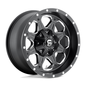 Fuel Offroad D534 BOOST Matte Black Milled 17x9 +01 6x135|6x139.7mm 106.1mm - WheelWiz