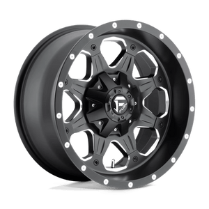 Fuel Offroad D534 BOOST Matte Black Milled 17x9 +01 6x135|6x139.7mm 106.1mm - WheelWiz