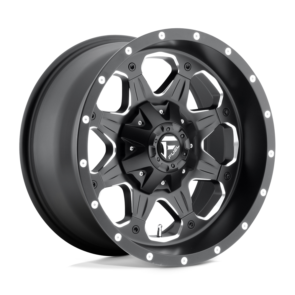 Fuel Offroad D534 BOOST Matte Black Milled 20x9 +01 5x114.3|5x127mm 78.1mm - WheelWiz
