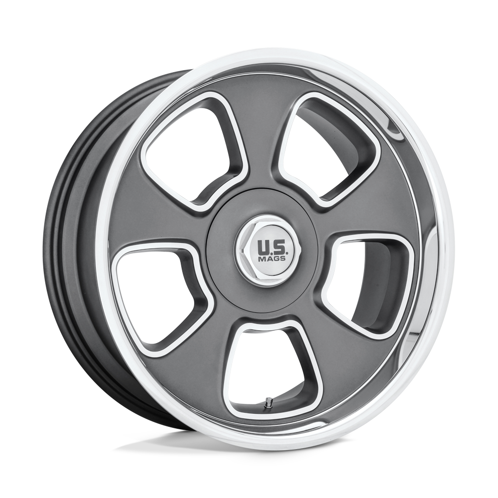 US MAG U125 BOULEVARD Matte Gun Metal 20x9.5 +01 6x139.7mm 90mm - WheelWiz