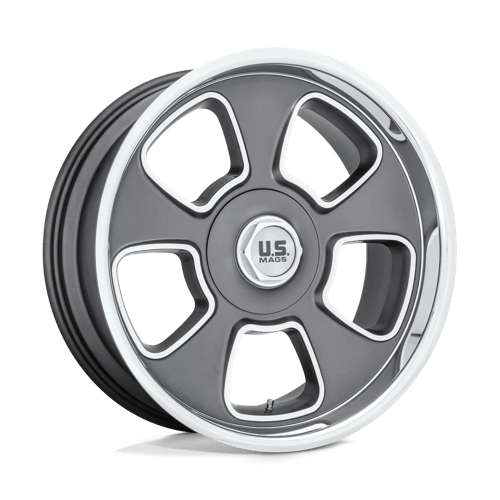 US MAG U125 BOULEVARD Matte Gun Metal 20x8 +1 6x139.7mm 100.3mm