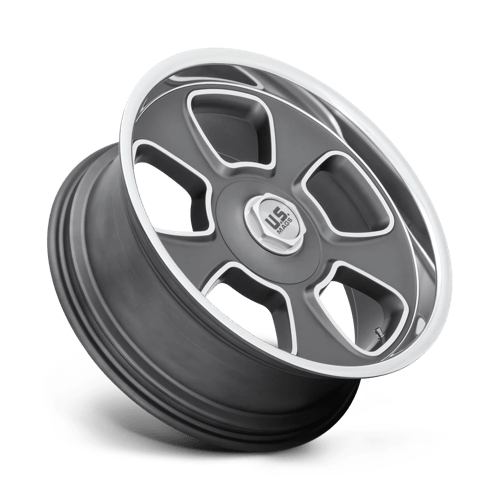 US MAG U125 BOULEVARD Matte Gun Metal 20x9.5 +1 6x139.7mm 100.3mm - Wheelwiz