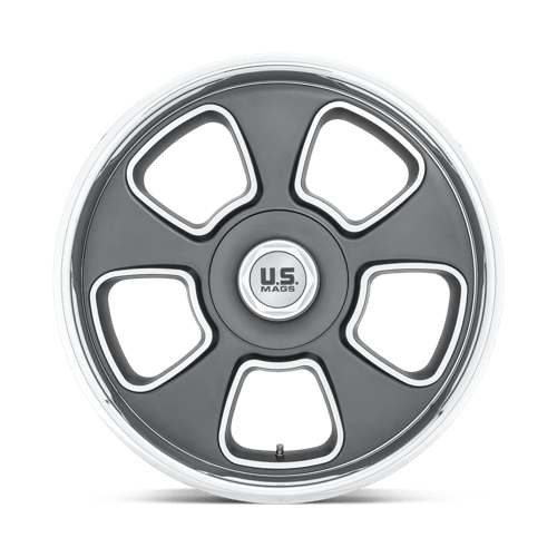 US MAG U125 BOULEVARD Matte Gun Metal 20x8 +1 6x139.7mm 100.3mm
