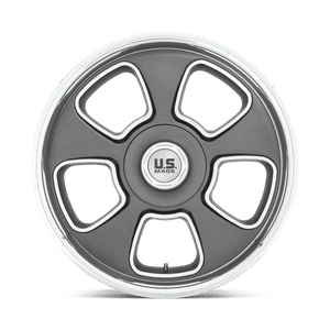 US MAG U125 BOULEVARD Matte Gun Metal 20x8 +1 6x139.7mm 100.3mm