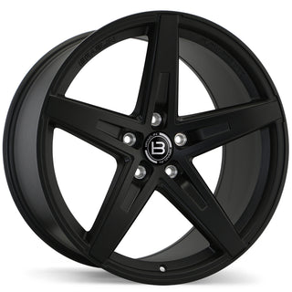 Braelin BR08 Matte Black 20x10 +25 5x114.3mm 67.1mm