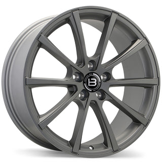 Braelin BR09 Satin Charcoal 19x8.5 +25 5x115mm 71.5mm