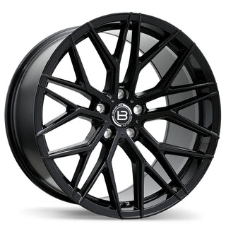 Braelin BR10 Gloss Black 20x10.5 +30 5x120mm 60.1mm