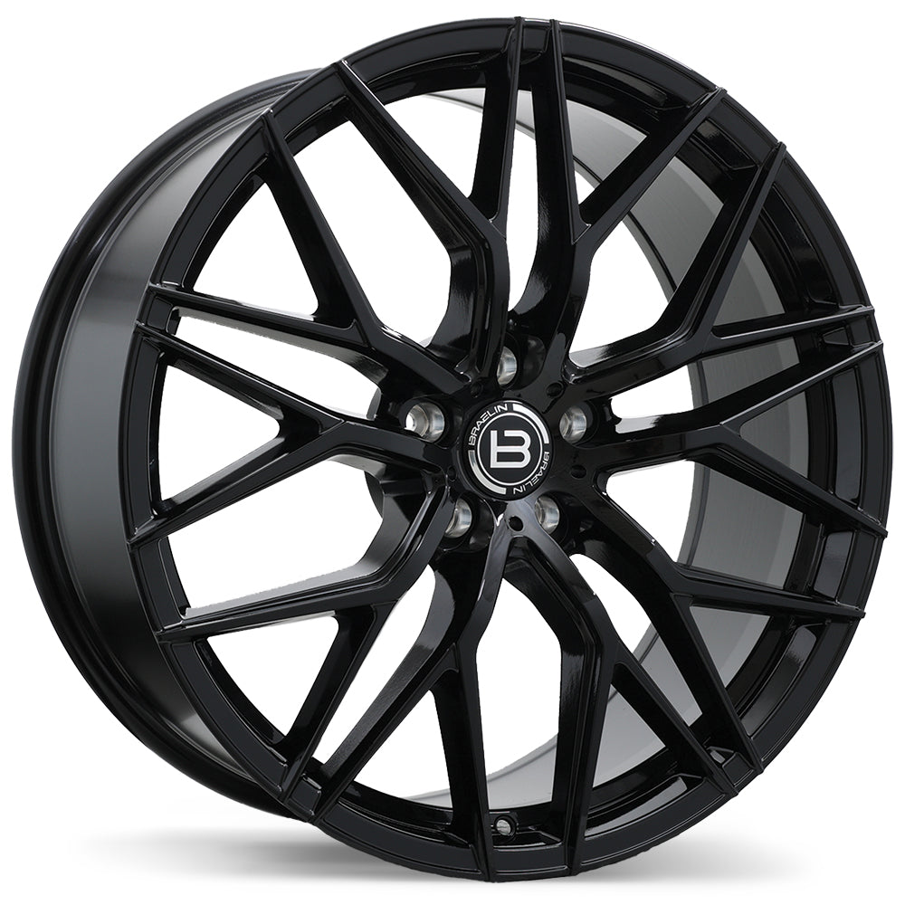 Braelin BR10 Gloss Black 21x10 +35 5x114.3mm 56.1mm - Wheelwiz