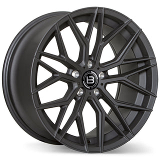 Braelin BR10 Matte Graphite 19x9.5 +25 5x108mm 75.1mm